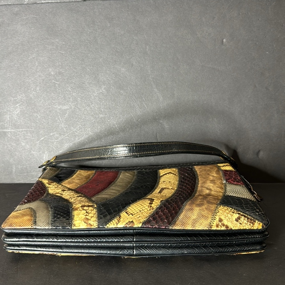 Supreme Vintage Python Snake Patchwork Bag - image 14